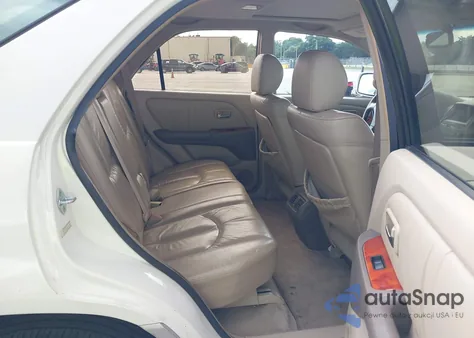 2001 Lexus Rx 300 z USA, uszkodzony, nr VIN JTJGF10U510084692